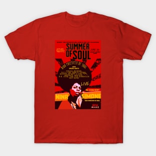 Nina Simone Concert Poster T-Shirt